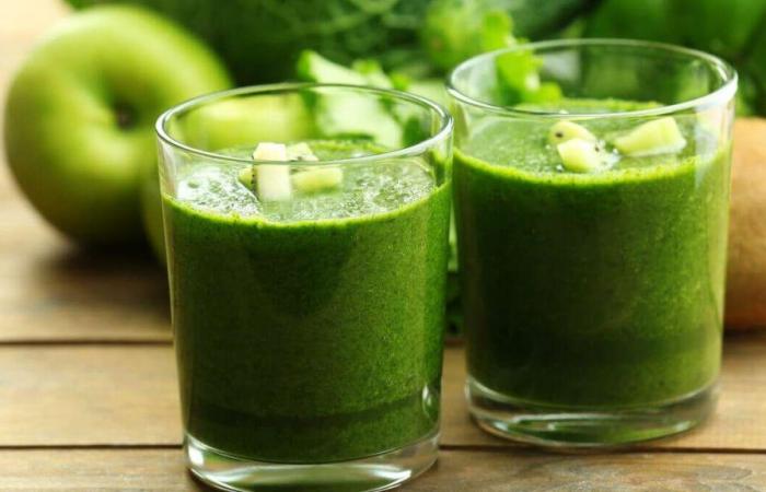 6 green juices to cleanse the body and help you lose weight