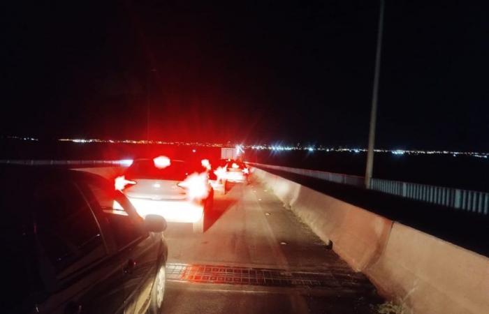 Two accidents cause congestion on TO-080 and on the bridge between Palmas and Luzimangues | Tocantins