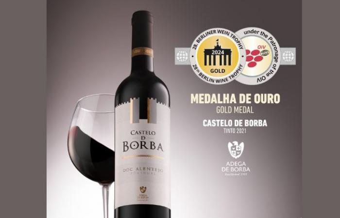 Adega de Borba distinguished in a competition in Germany brought a Gold Medal to Alentejo