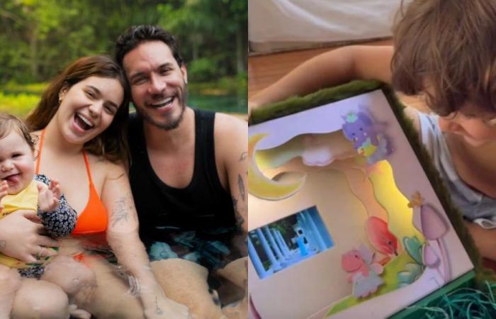 Viih Tube and Eliezer impress Giovanna Ewbank with their daughter’s birthday invitation: “I’m in shock”; watch