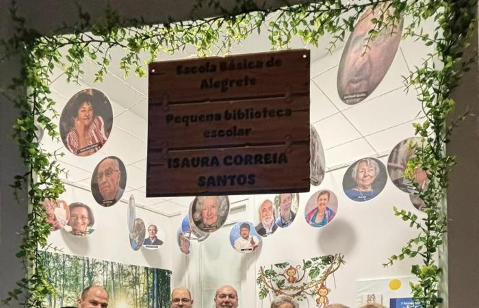 Alegrete pays homage to writer Isaura Correia Santos and perpetuates the memory of this illustrious Alegrete native
