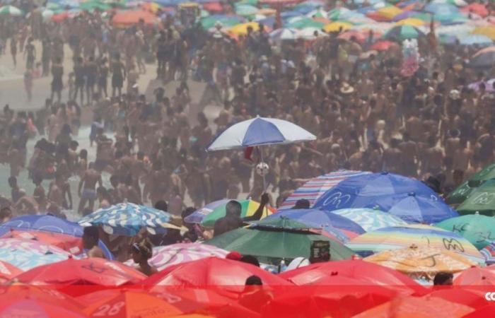 Rio de Janeiro reaches a thermal sensation of 60.1 degrees and reaches a historic heat record – World
