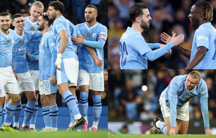 Man City player ratings vs Newcastle: Bernardo Silva magic sends hosts to Wembley as frustrated Erling Haaland toils in the rain