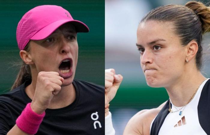 Indian Wells: Iga Swiatek vs Maria Sakkari in action at the unofficial fifth tennis major | Tennis News