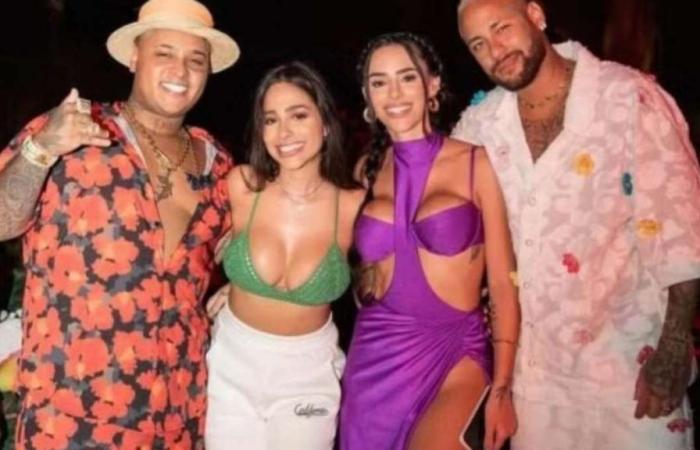 Neymar and Bruna Biancardi wear accessories and reinforce rumors of reconciliation