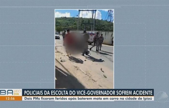 Police officers escorting the vice-governor of Bahia are injured after a traffic accident in the interior of the state | Bahia