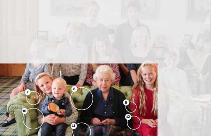These are the 19 “mistakes” in the manipulated photography of the British royal family around Queen Elizabeth II (one by one, with images)