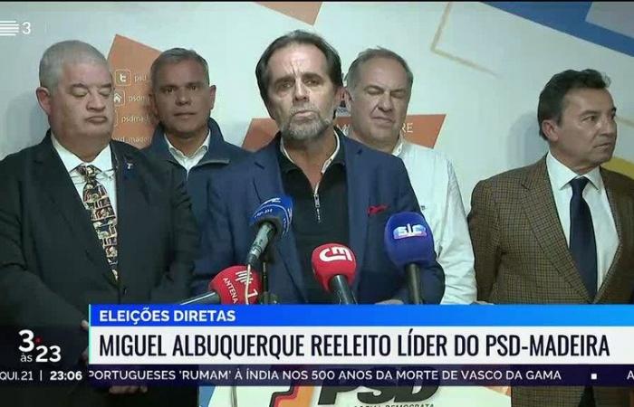 Miguel Albuquerque re-elected president of PSD Madeira
