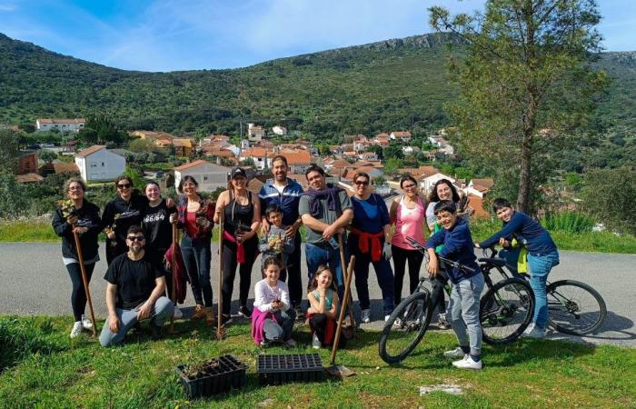 Alcanena Walking Festival planted around 280 trees in Baldio do Serrado