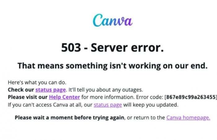 Canva crashed? Users report platform instability this Thursday