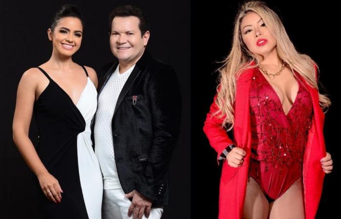 Ximbinha goes on tour with ‘new Joelma’ and escorted by his current wife
