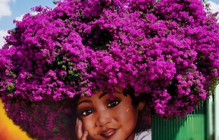 Brazilian creates art using elements of nature and is published by Viola Davis
