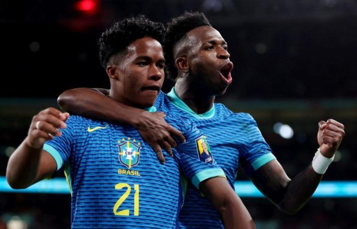 Brazil player ratings vs England: Endrick has arrived! Real Madrid-bound wonderkid settles Wembley friendly after Vinicius Jr runs Three Lions ragged