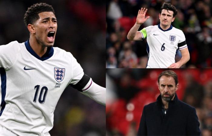 England player ratings vs Brazil: Jude Bellingham deserves more than that dross! Ben Chilwell, Harry Maguire and Lewis Dunk among defensive disasters for turgid Three Lions