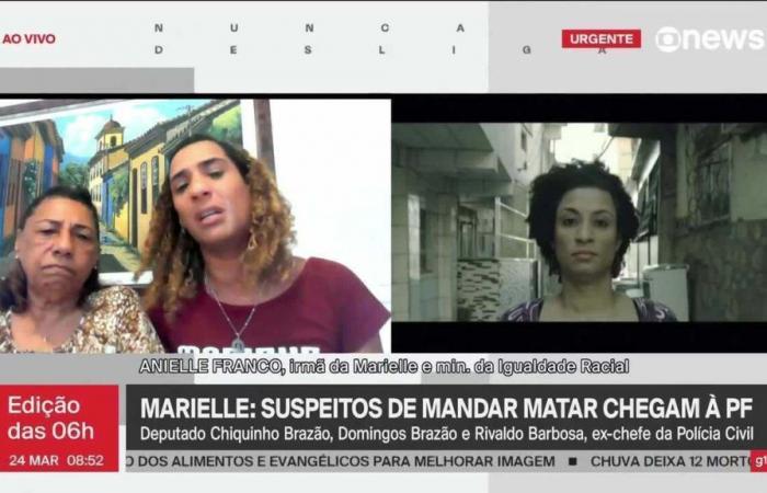 Anielle Franco celebrates the arrest of those who allegedly ordered Marielle’s death, cries and says: ‘Only God knows how much we dreamed of this day’ | Rio de Janeiro