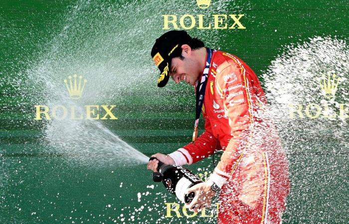 Carlos Sainz wins Australian GP and Ferrari equals 2022 feat