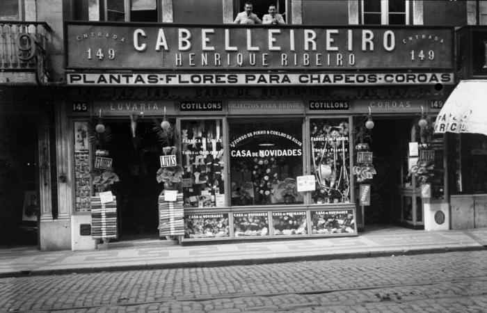 The first hairdressers in Lisbon
