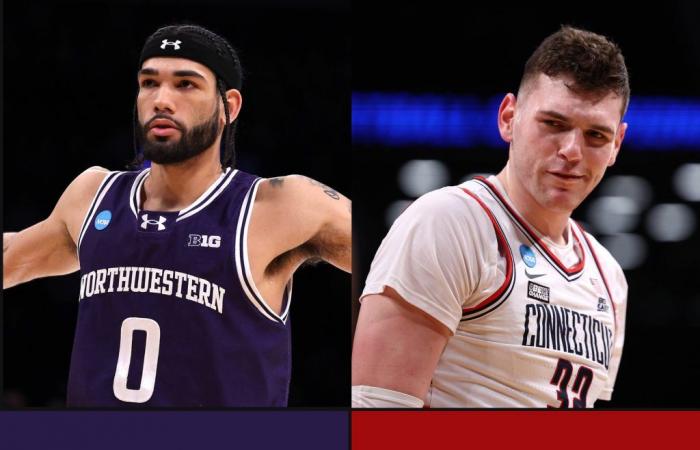 UConn vs. Northwestern expert picks: Spread, odds, projections for NCAA Tournament second-round game