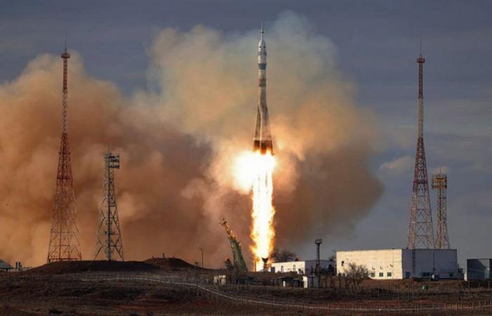 After cancellation last week, Russian spacecraft takes off from Kazakhstan