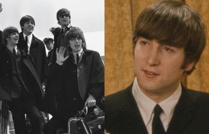 Why were the Beatles banned from South Africa after John Lennon’s speech?