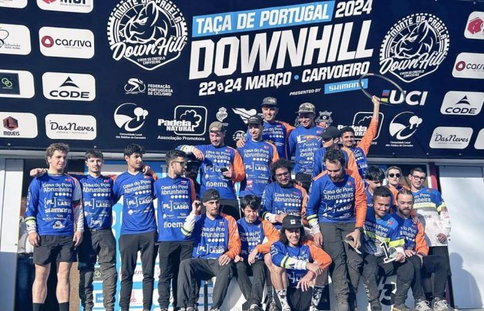 CP Abrunheira wins 2nd stage of the Portuguese Downhill Cup
