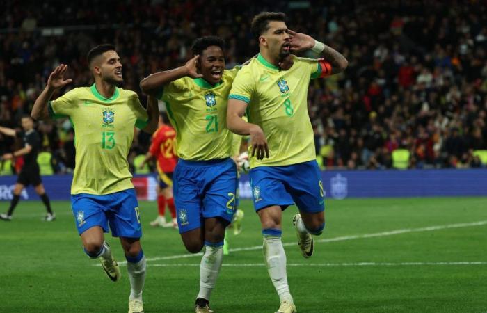 ESP vs BRA: Paqueta scores last-minute penalty for Brazil in a six-goal thrilling draw against Spain