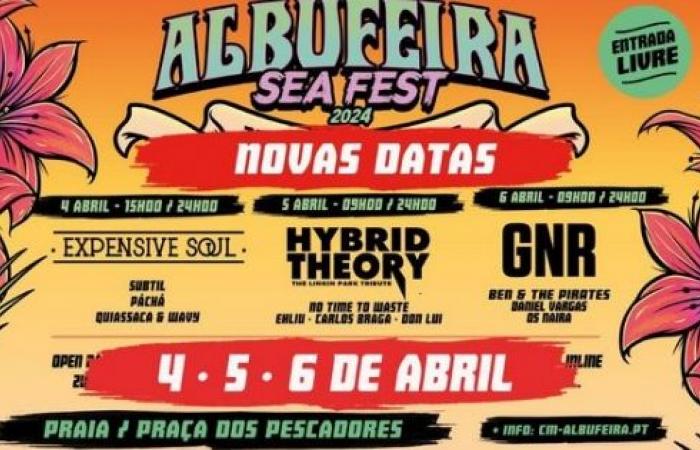 ALBUFEIRA SEAFEST POSTPONED DUE TO BAD WEATHER NEW DATES APRIL 4,5 AND 6