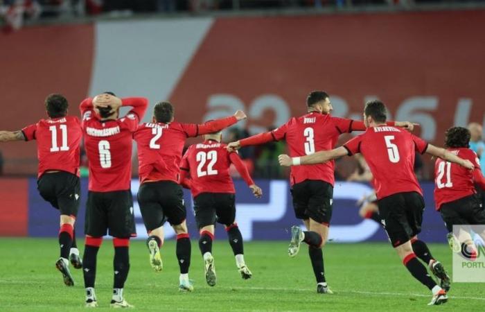 VIDEO: Georgia joins Portugal after unprecedented qualification