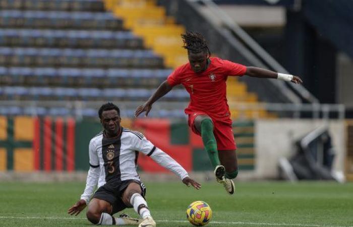 Portugal beats Germany and qualifies for the under-17 European Championship