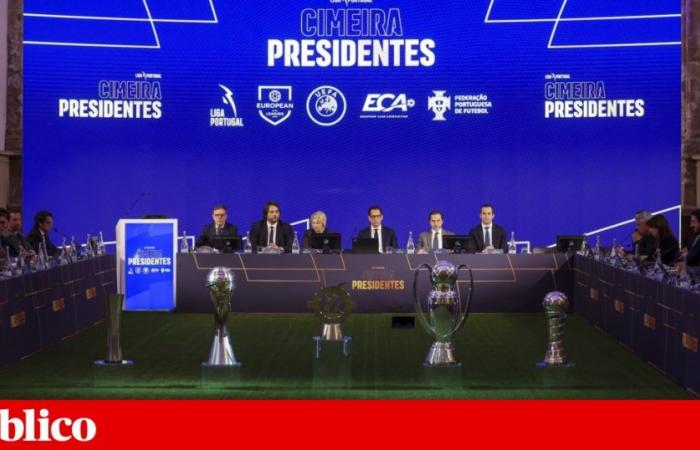 UEFA and ECA leaders join forces with the Portuguese League Presidents’ Summit | International football