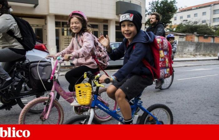 Children who walk or cycle to school receive rewards in Aveiro | Mobility