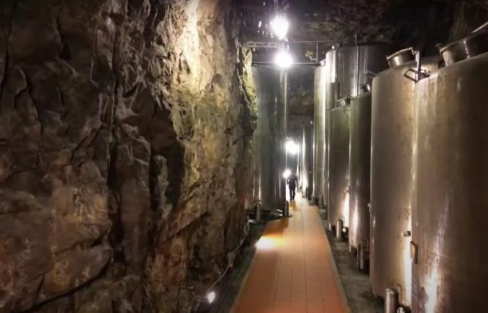 Taiwan’s former military tunnels house millions of liters of alcohol