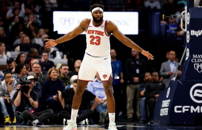 Knicks’ Mitchell Robinson reportedly expected to return from ankle injury Wednesday vs. Raptors