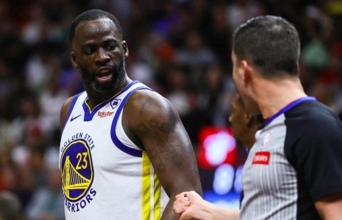 Draymond Green ejected less than 4 minutes into Warriors vs. Magic after arguing with official
