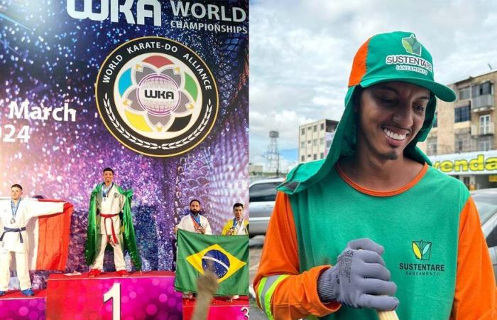 Gold and silver: Gari from DF wins world karate championship in Europe