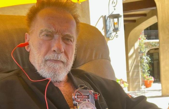 Arnold Schwarzenegger leaves message to fans after talking about surgery
