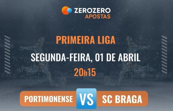 Portimonense vs SC Braga prediction 01/04/2024 :: zerozero.pt