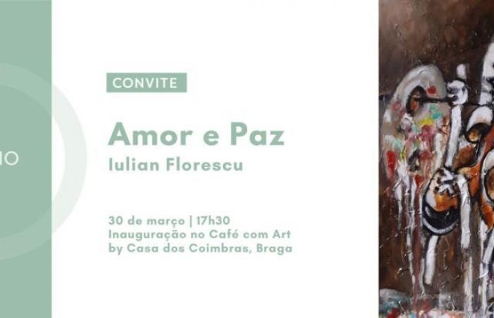 Iulian Florescu exhibits “Love and Peace” at Casa dos Coimbras