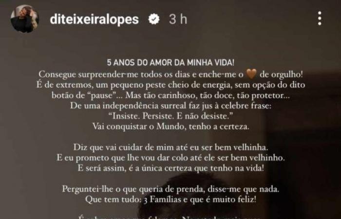 Diana Lopes’ son turns 5! “He says he will take care of me until I am very old”