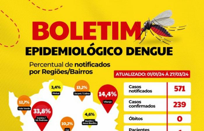Dengue Epidemiological Bulletin – 03/28