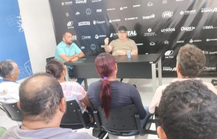 In a meeting at Municipal de Arapiraca, Secretary of Sport defines needs for national competition