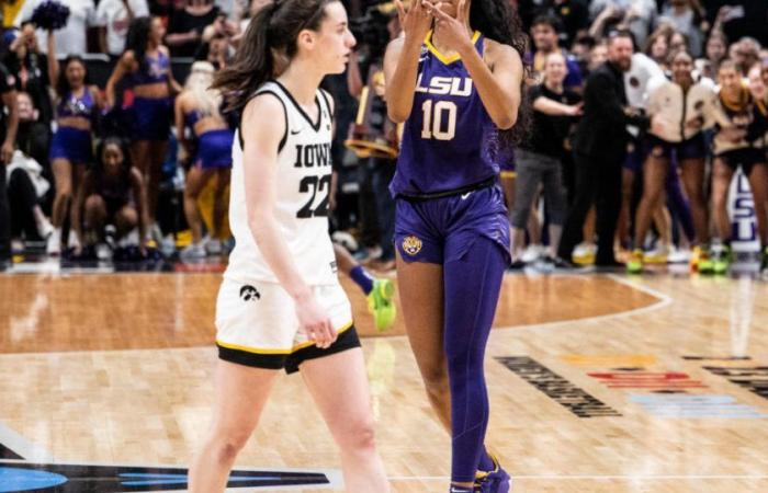 Caitlin Clark vs. Angel Reese: How to watch today’s LSU Tigers vs. Iowa Hawkeyes Elite 8 women’s March Madness game