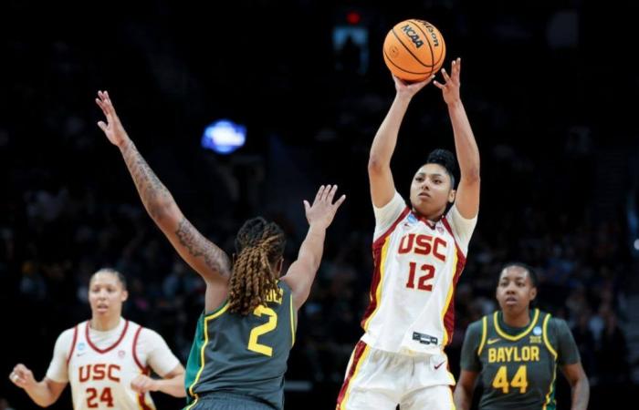 USC vs. UConn live updates: Women’s March Madness Elite 8 start time, predictions and odds