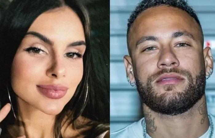 Model flaunts baby bump and rumors of pregnancy with Neymar increase