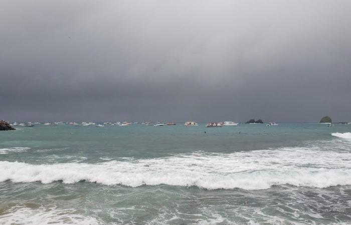 Tourist boat sinks due to rough seas in Fernando de Noronha | Living Noronha