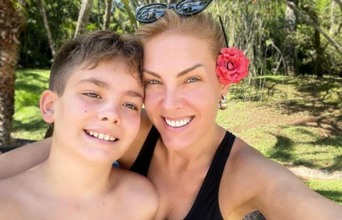 Ana Hickmann declares herself to her son: ‘My greatest companion’