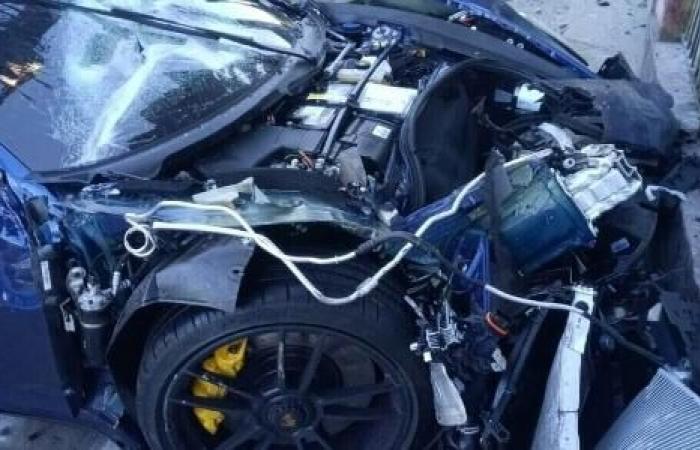 Porsche in accident that killed man belongs to the driver’s father’s company