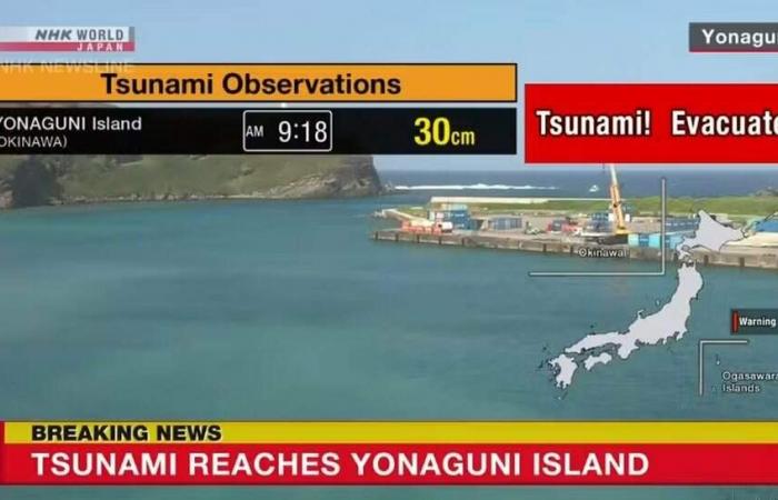 Strong earthquake is felt in Taiwan, and authorities issue tsunami warning for Japan and the Philippines