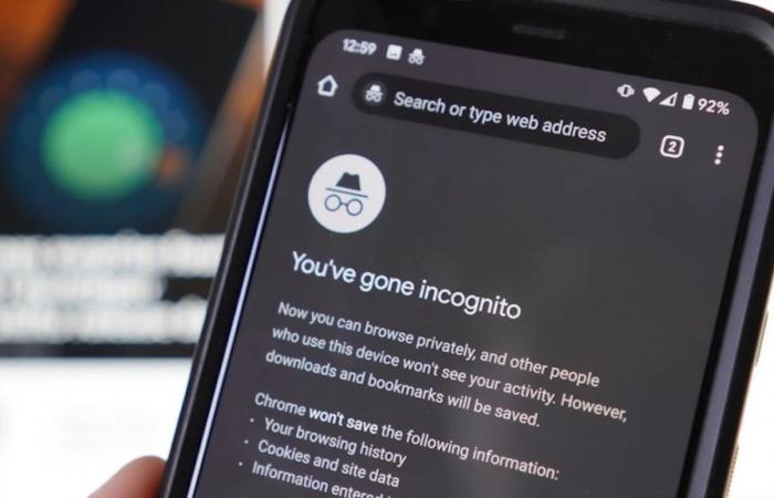 Google deletes incognito data from Chrome and saves itself