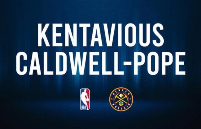 Kentavious Caldwell-Pope NBA Preview vs. the Spurs